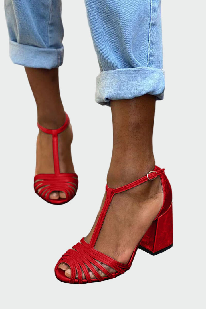 Adéla – Elegantní Sandály s T-páskem