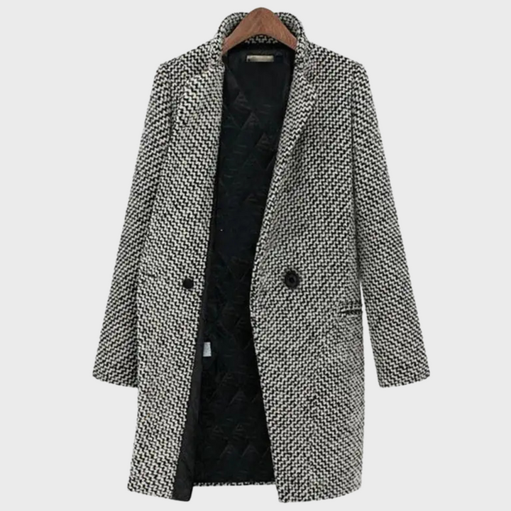 Aneta – Stylový Kabát na Podzim a Zimu