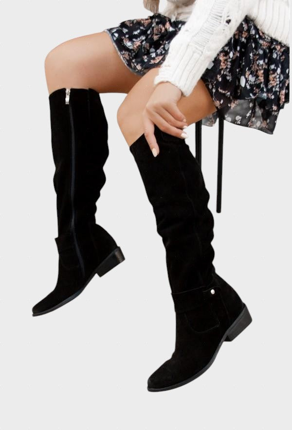 Lina – Elegantní Pohodlné Teplé Kožené Boty pro Ženy