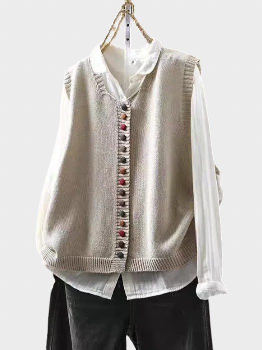 Aleksandra– Cardigan Každodenní Elegance